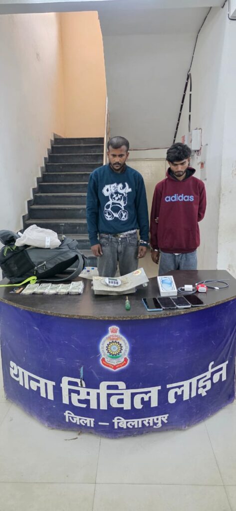 मंगला चौक की टाइल्स दुकान में हुई चोरी का खुलासा,2 आरोपी गिरफ्तार,तिजोरी तोड़कर उड़ाए थे लाखों रुपए।