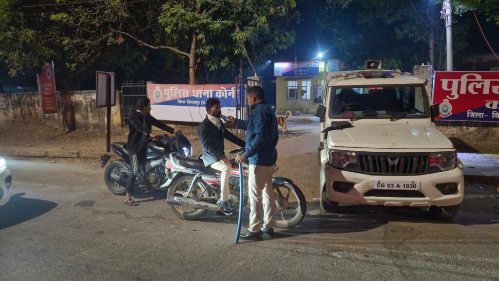 बिना हेलमेट और नशे में ड्राइविंग को चेतावनी.. तीन दिन में 220 से अधिक वाहन चालक शिकंजे में.. अब भारी पड़ेगी लापरवाही