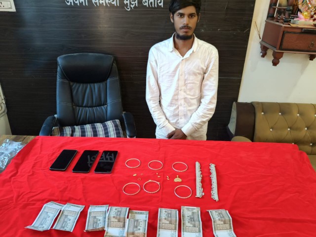 सरकंडा क्षेत्र में हुई 2 चोरियों का पुलिस ने किया खुलासा,&nbsp;&nbsp;&nbsp;&nbsp;&nbsp;&nbsp;&nbsp;&nbsp; 1.11 लाख का माल बरामद…!