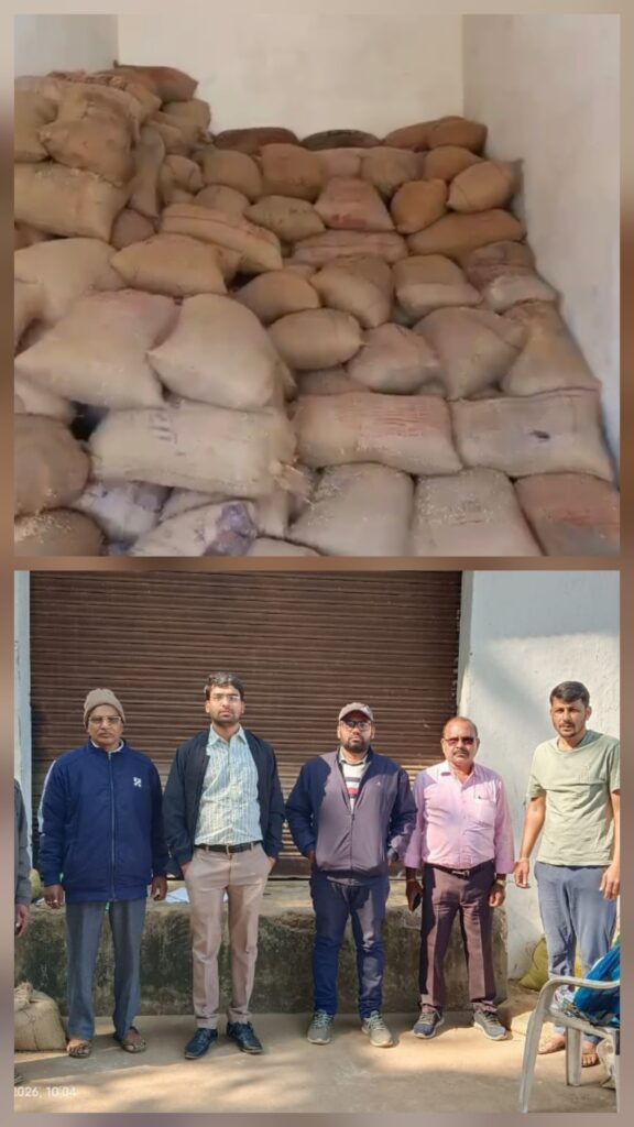 धमतरी में अवैध धान के खिलाफ सख्त कार्रवाई, तीन फर्में सील